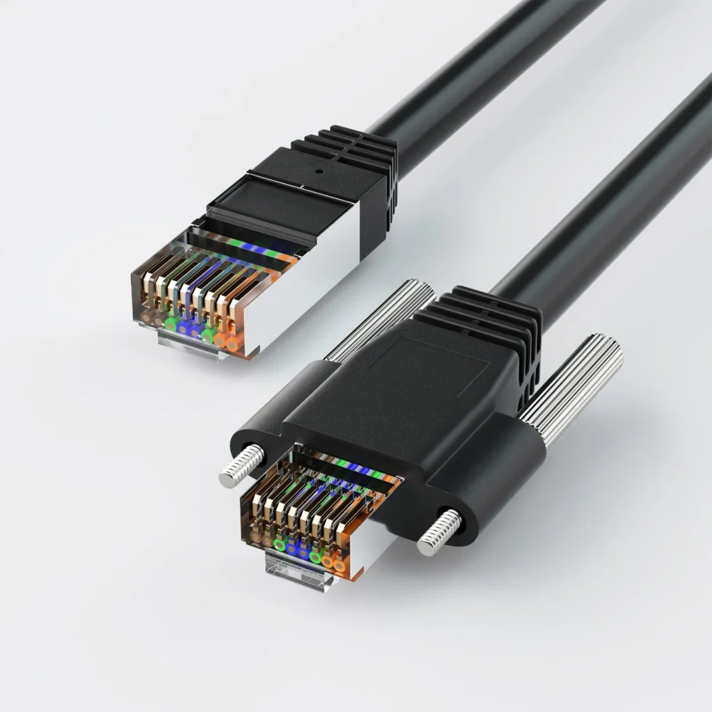 Ethernet Horizontal Screws Cable