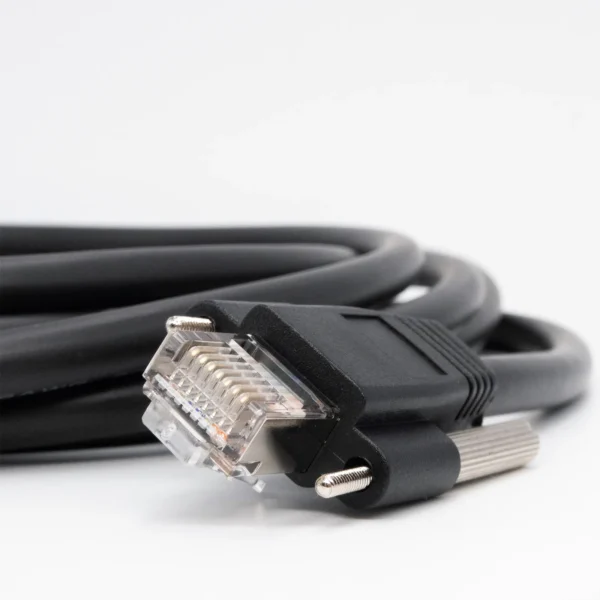 Flex Ethernet Horizontal Screws Cable | For Machine Vision