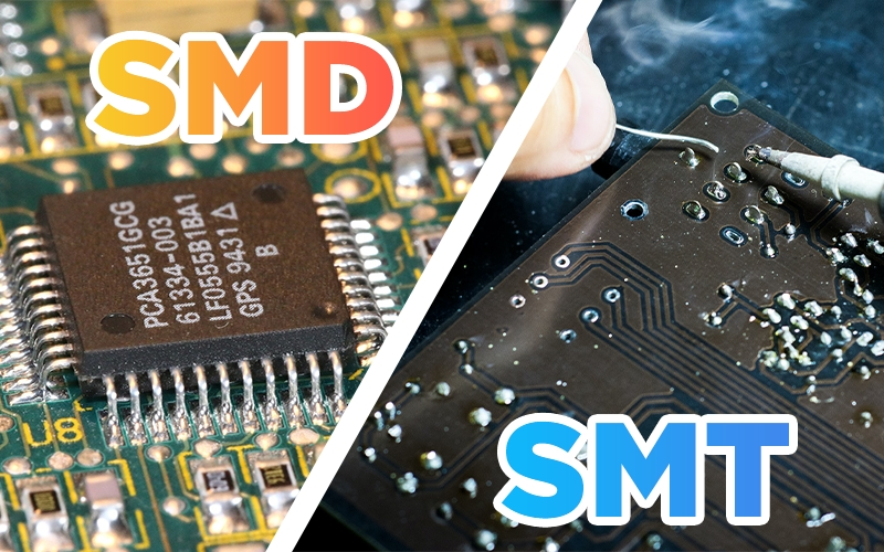 SMT and SMD difference