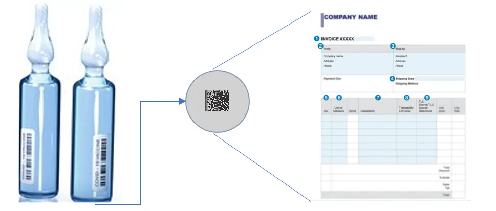 Tracing Code on Ampoules